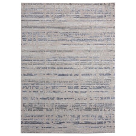 Manmade Cascades Rainier Blue Area Rectangle Rug 7 ft. 10 in. x 10 ft. 6 in. MA3097888